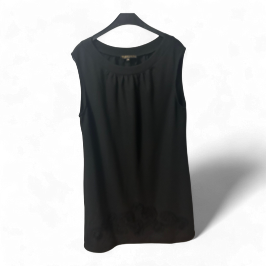 Pompöös Kleid Damen Dress Damenkleid Gr. 46 Schwarz Kurzarm Harald Glööckler Neu