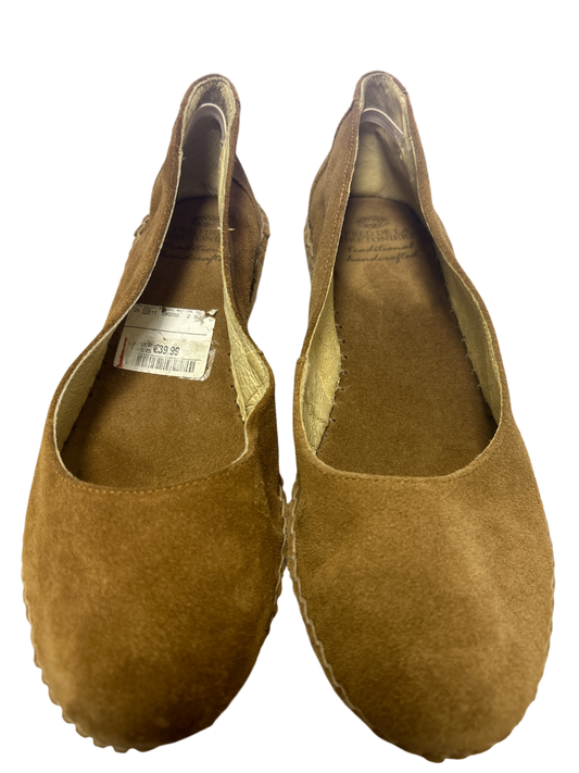 Fred de la Bretoniere Halbschuh Damen braun Gr. 39