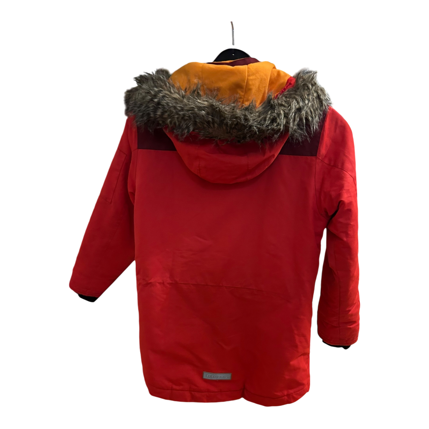 Color Kids Kinder Blouson abnehmbare Kapuze rot Größe 152
