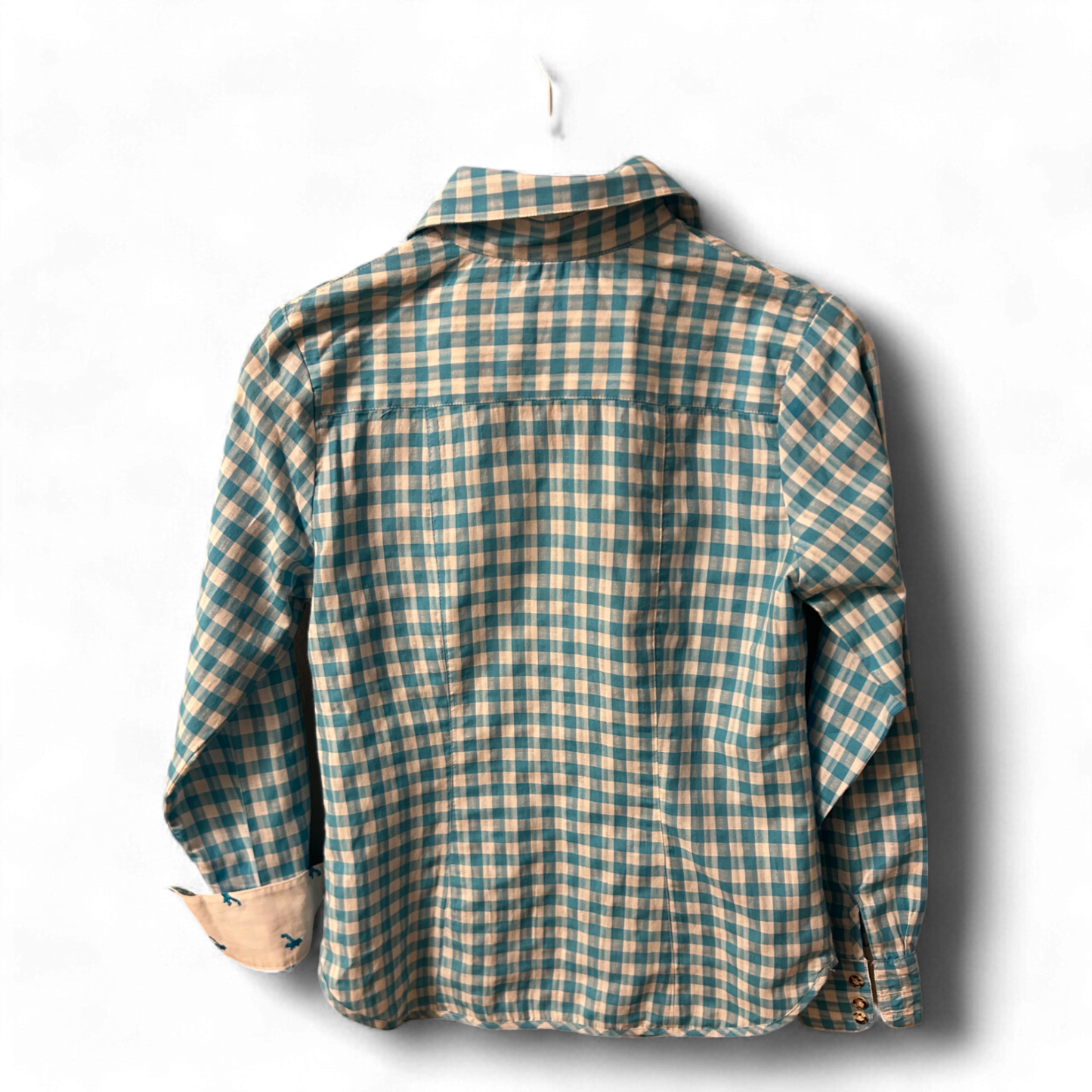 Stockerpoint Original Trachtenbluse türkis Damen Größe 36