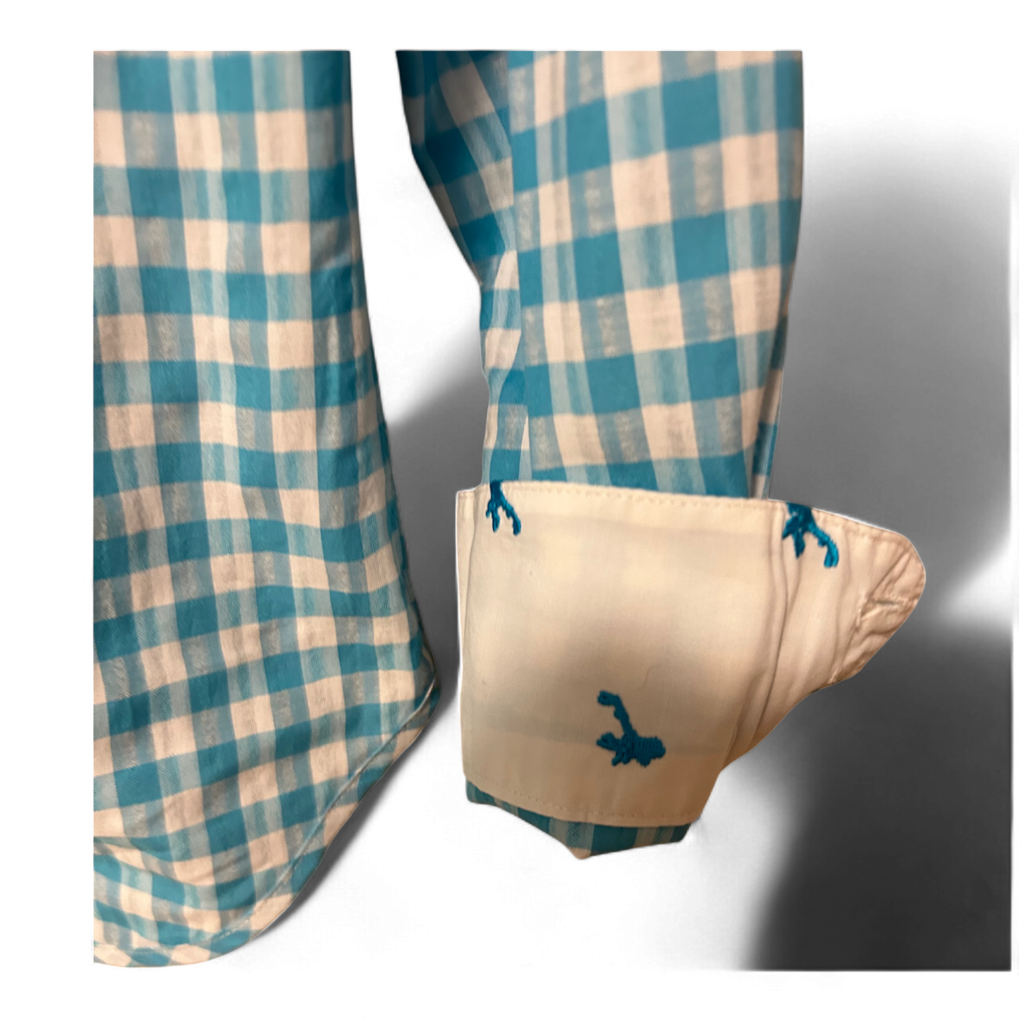 Stockerpoint Original Trachtenbluse türkis Damen Größe 36