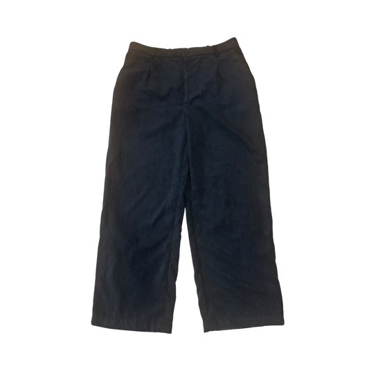 Divided Cordhose Damen Hose Gr XL Dunkelgrau Cord Gummibund Weites Bein