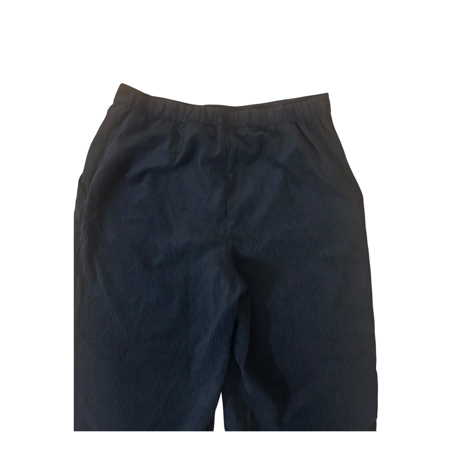 Divided Cordhose Damen Hose Gr XL Dunkelgrau Cord Gummibund Weites Bein