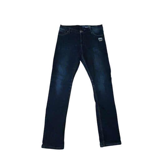 Podopiano Thermojeans Teenager Gr 164 Blau Warm Gefüttert Stretch Winter
