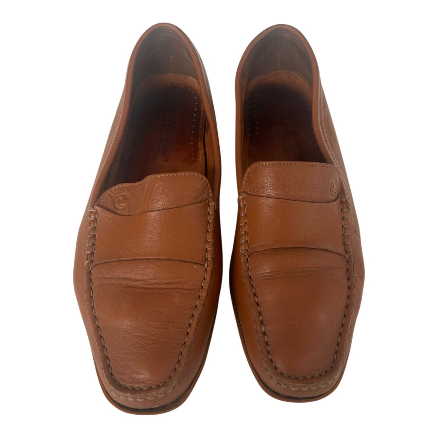 Valleverde Damen Slipper Leder Italien Komfortschuhe Gr 40 Braun Klassisch