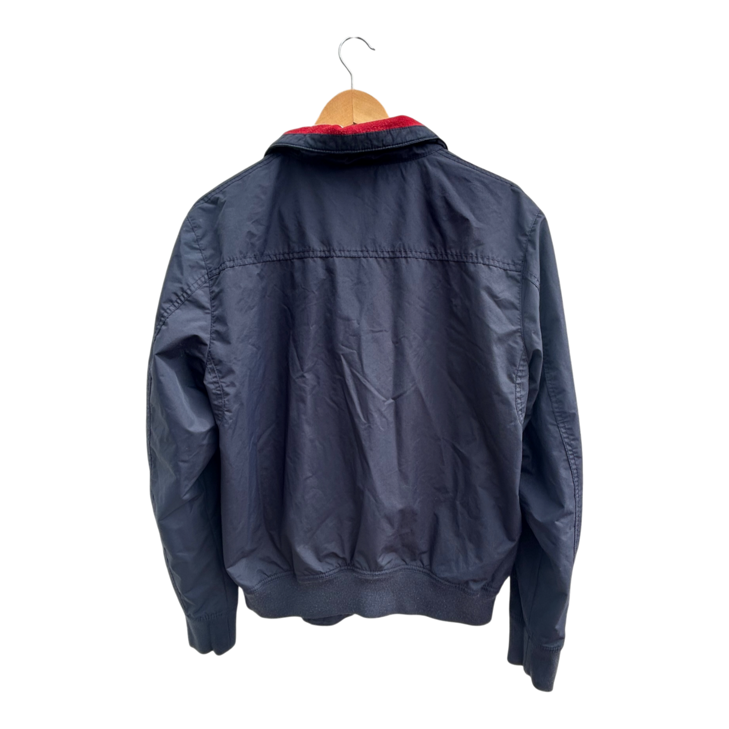Napapijri Herren Jacke Gr M Windbreaker Dunkelblau Übergangsjacke Sportlich Top