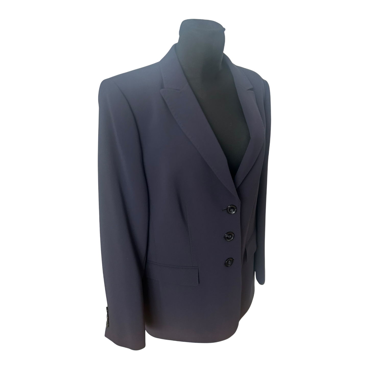 Basler Blazer Damen Gr 46 Dunkelblau Elegant Klassisch Business Hochwertig