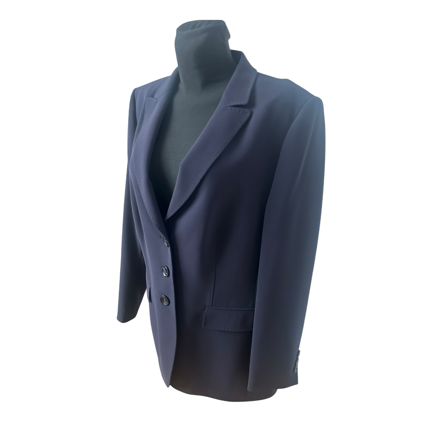 Basler Blazer Damen Gr 46 Dunkelblau Elegant Klassisch Business Hochwertig