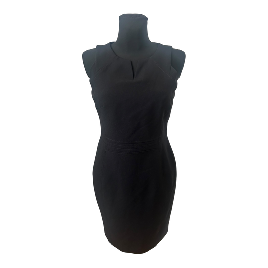 Atmosphere Kleid Damen Gr 38 Schwarz Etuikleid Business Elegant Midi