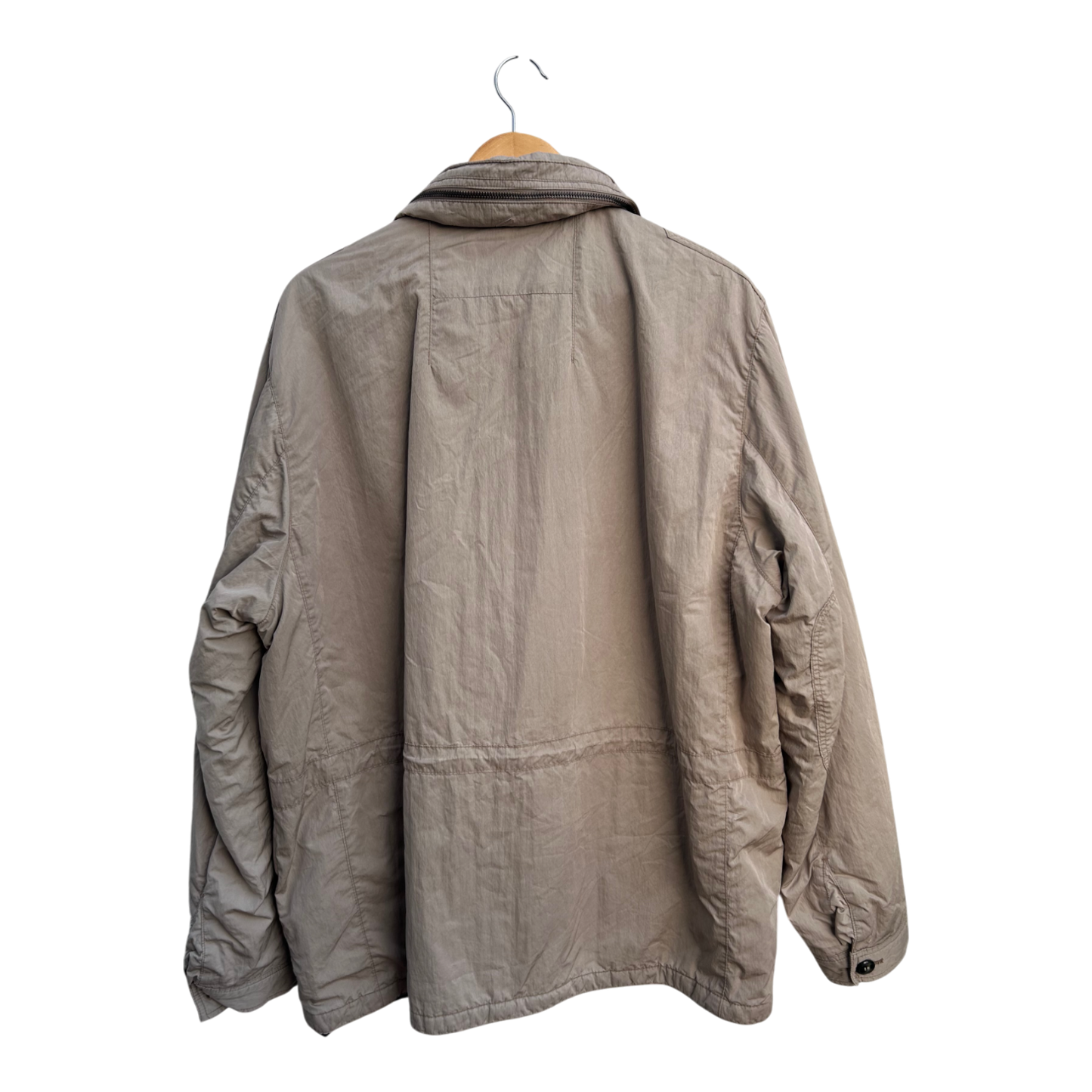Daniel Hechter Herren Jacke Gr 58 Beige Warm Winterjacke Freizeit Nylon Poly klassisch