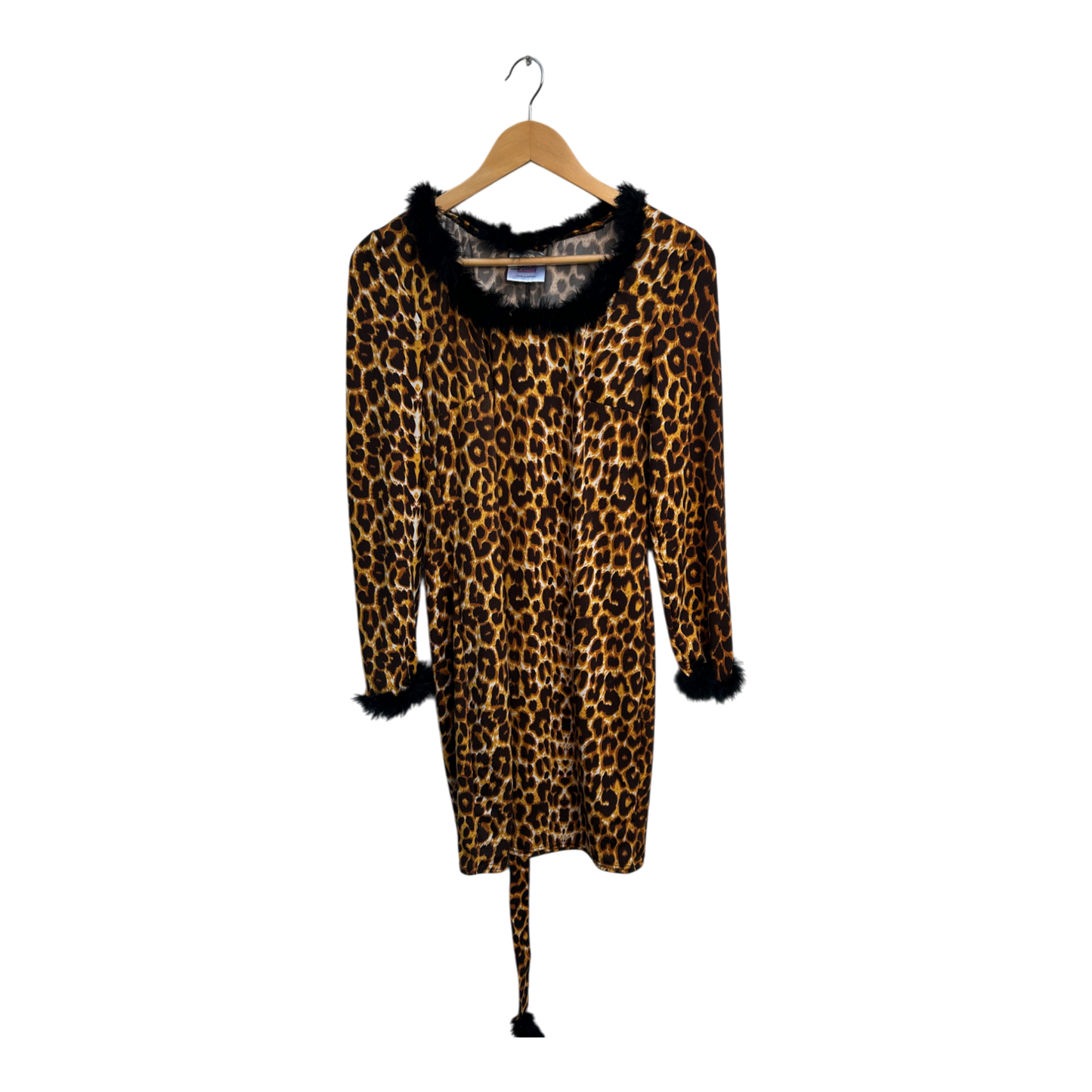 Leoparden Kostüm Damen Kleid M Made in Europe 100 Polyester Karneval Fasching