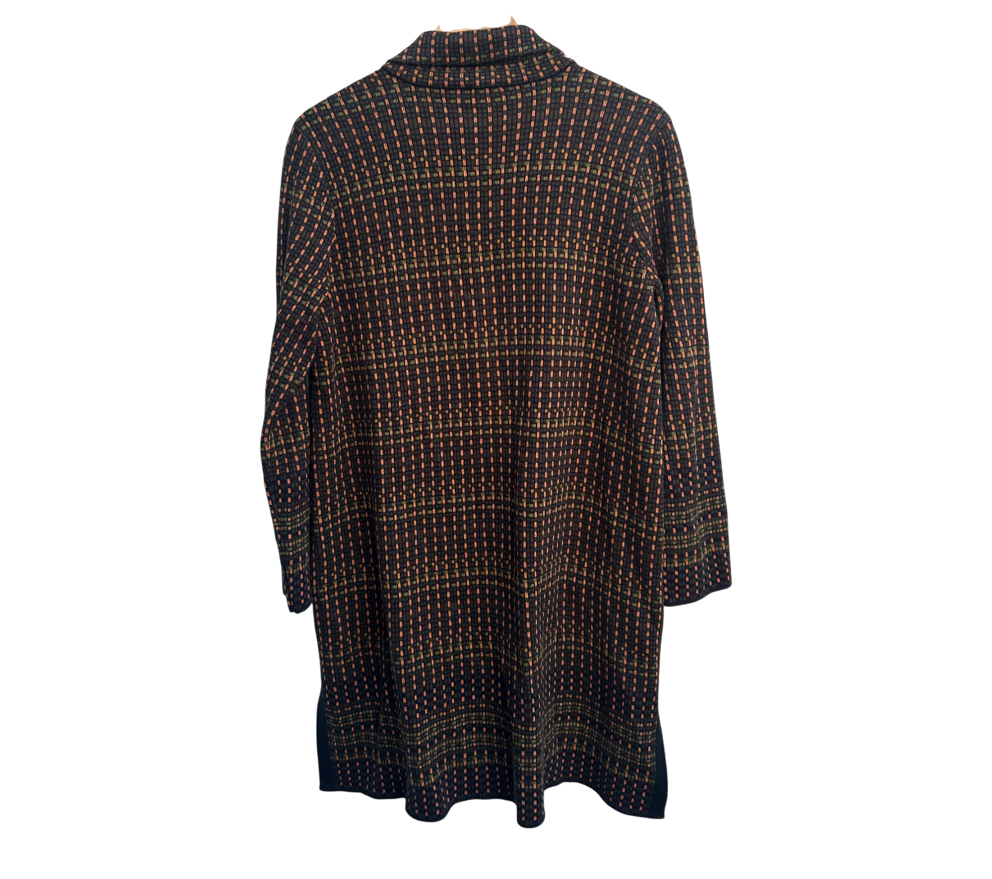 S Oliver Black Label Jacke Damen Gr 40 Braun Muster Baumwolle elegant hochwertig