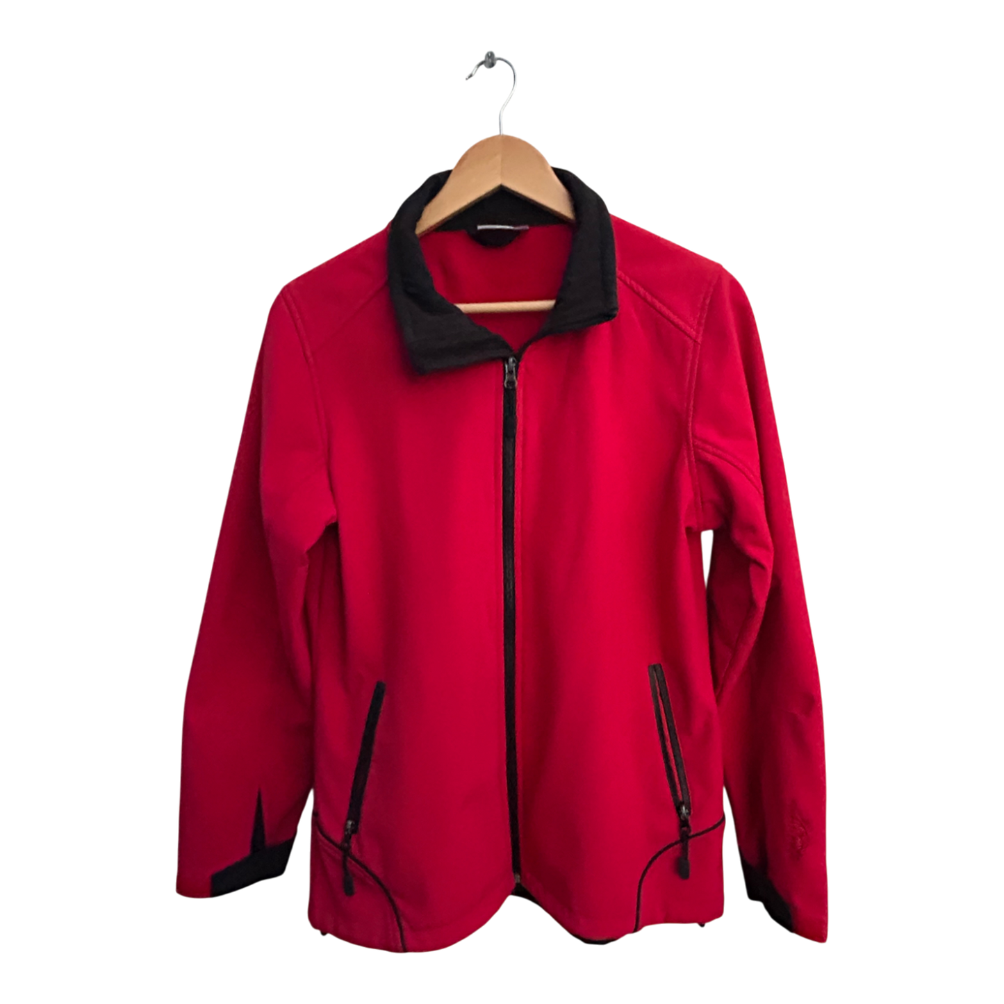 Softshelljacke Damen Gr M Rot Elastisch Winddicht Sportlich Outdoor Übergangsjacke