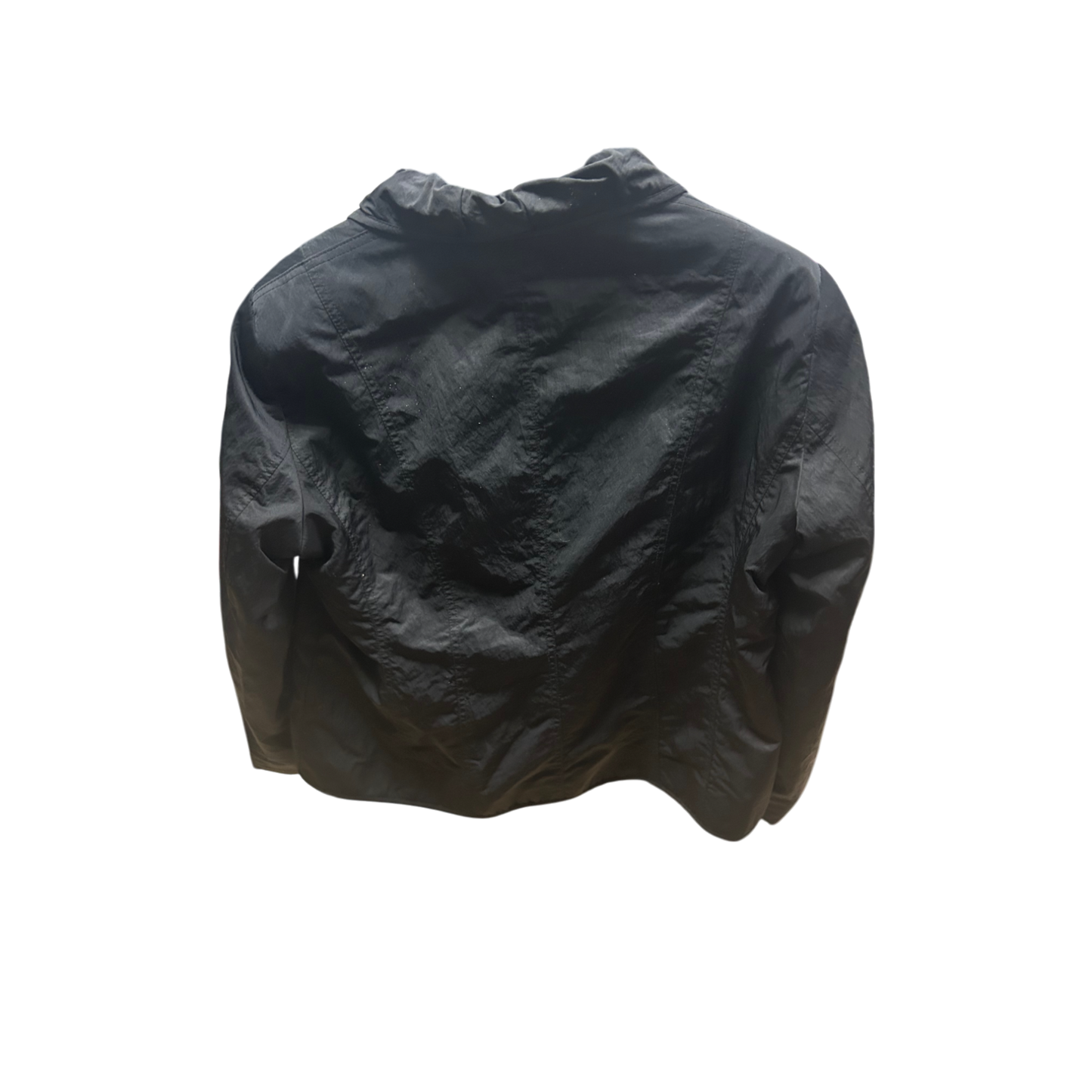 Canda Blazer 46 Schwarz Rüschkragen Übergangsjacke Elegant Gefüttert Damen