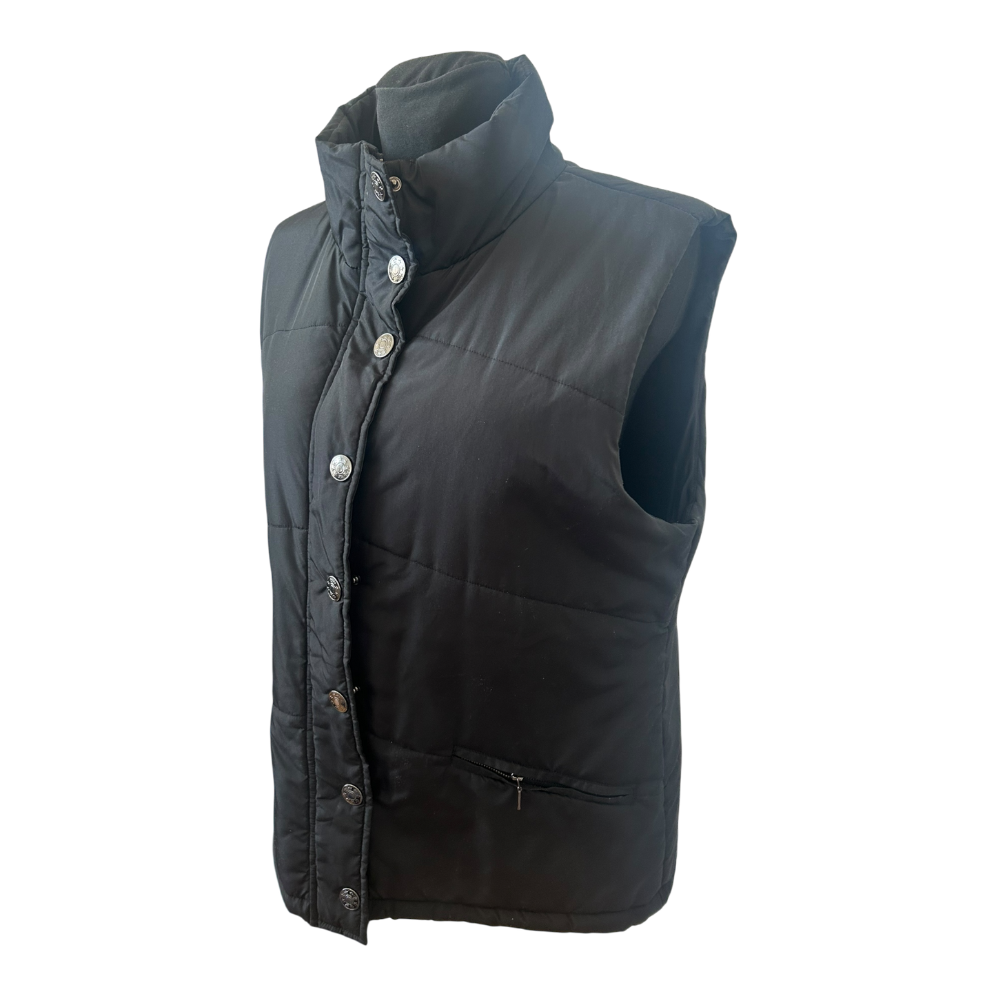 Infinity Weste Damen Gr 44 Schwarz Stepp Gefuettert Reissverschluss Warm