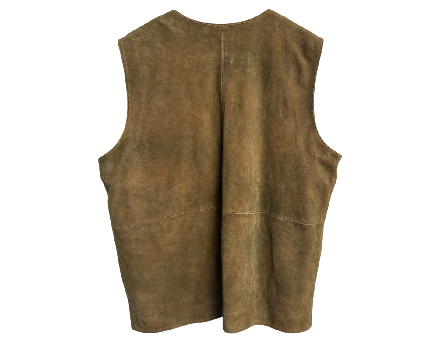 Hochstein Trachtenweste Herren Gr 54 Braun Wildleder Echtleder Klassisch