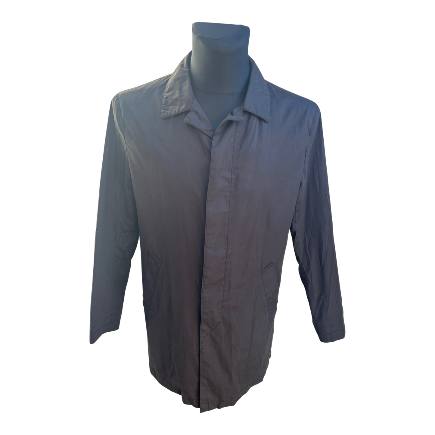 Selected Homme Herren Kurzmantel Gr M Schwarz leicht gefüttert elegant modern