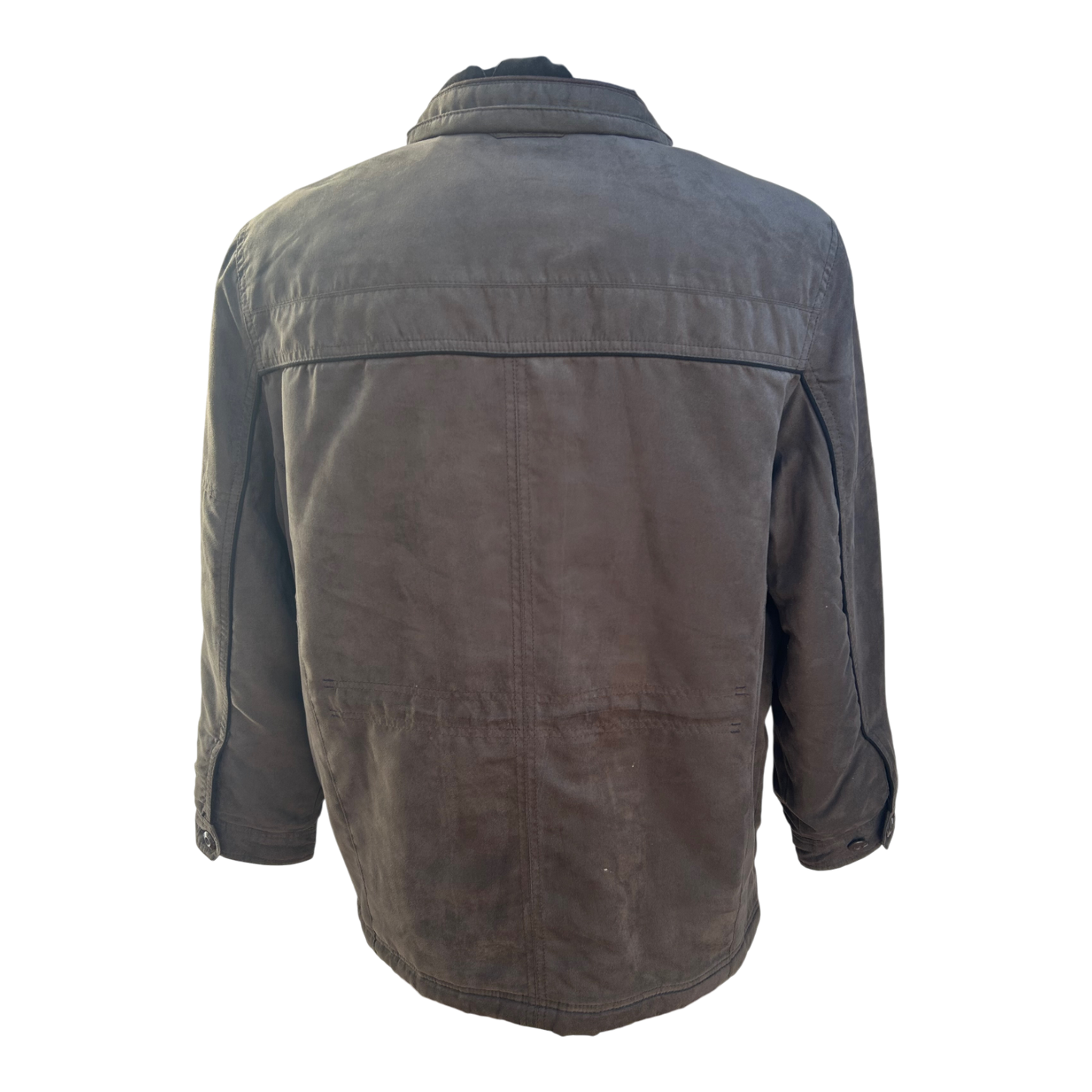 Redpoint Herren Jacke Gr 24 Braun Freizeitjacke Warm Futter Polyester klassisch