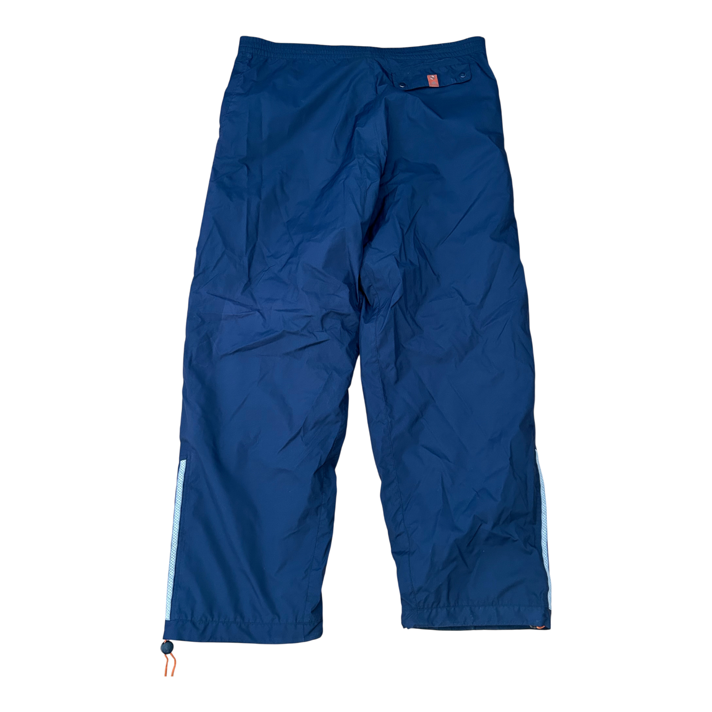 Adidas Hose Herren Gr L Dunkelblau Sporthose Netzfutter Reflektoren Verstellbar