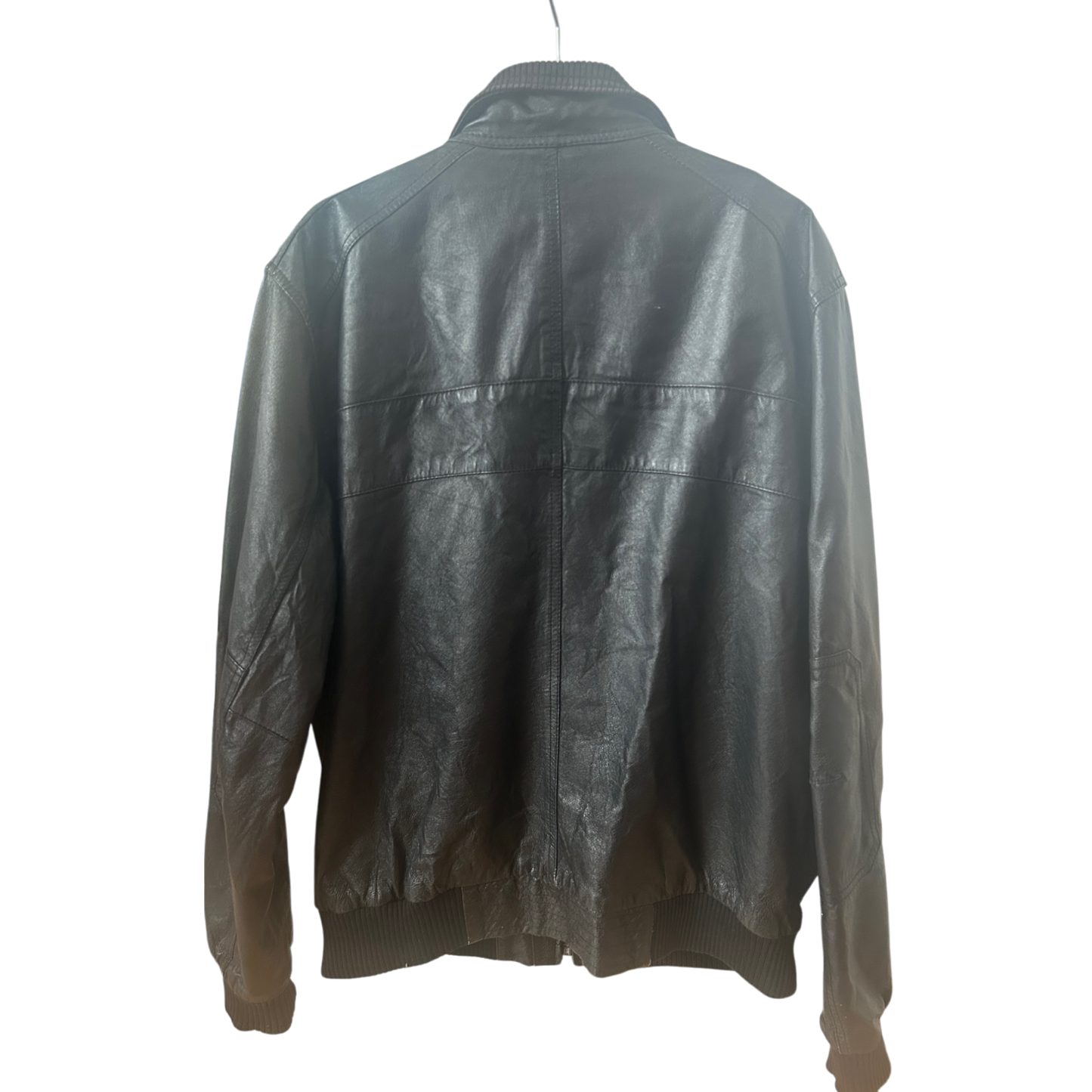 🧥 Montego Lederjacke Herren M – Schwarz – Echtleder