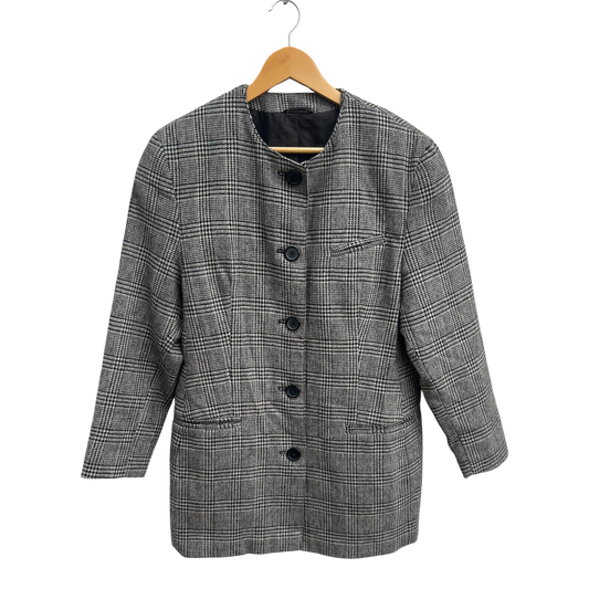 Modezentrum Berlin Damen Blazer Karo Muster Größe S Urban Heritage Vintage Look