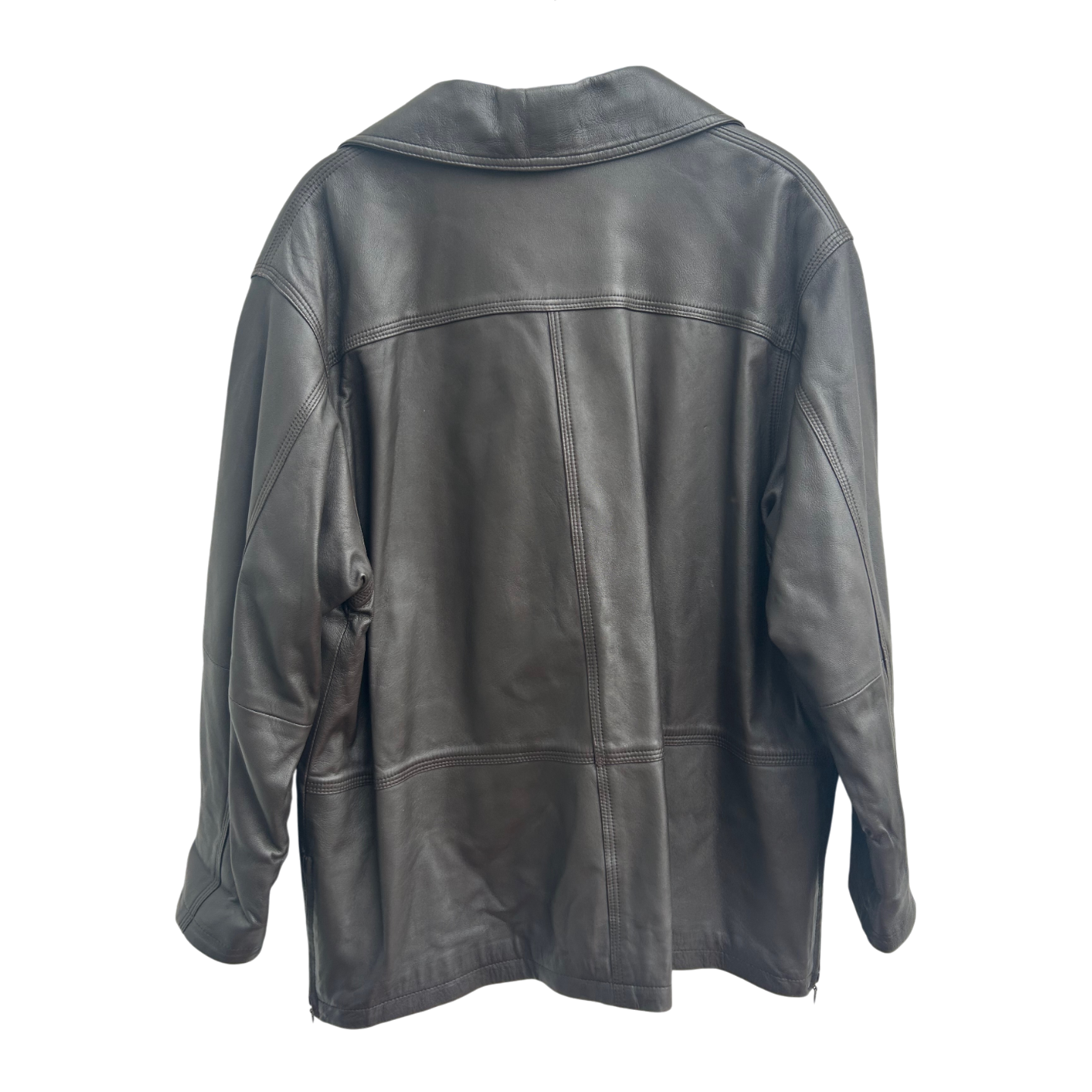 Lederjacke Braun Damen Gr 44 Cabrini Silver Line Lammleder Classic Vintage