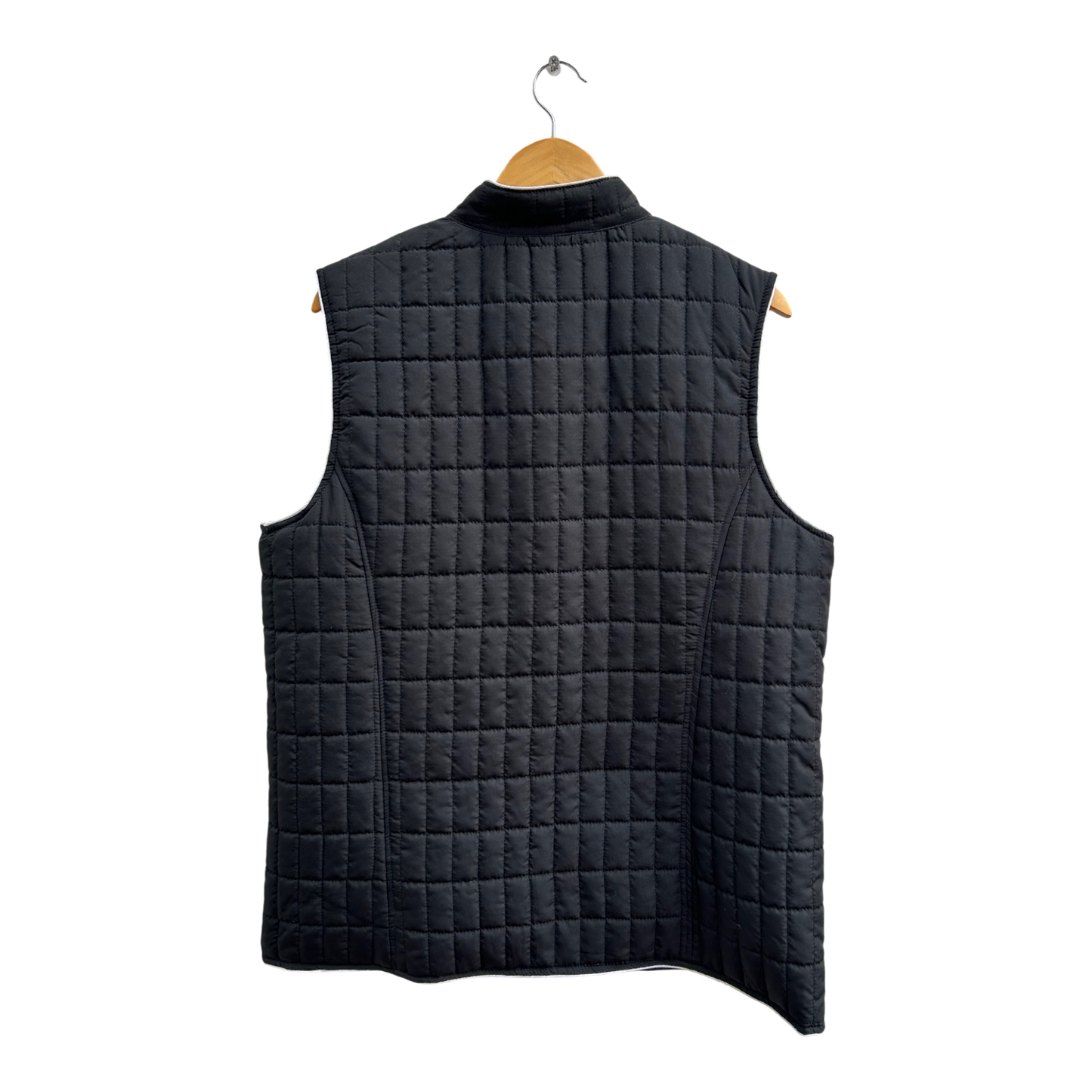 Infinity Damen Steppweste Gr 46 Schwarz Stehkragen Wattiert Klassisch Elegant