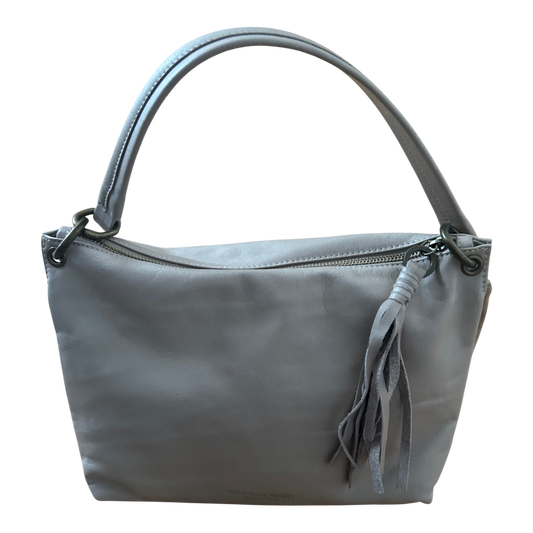 Pelletteria Veneta Tasche Damen Handtasche Echtleder Beige Italien Crossbody Elegant