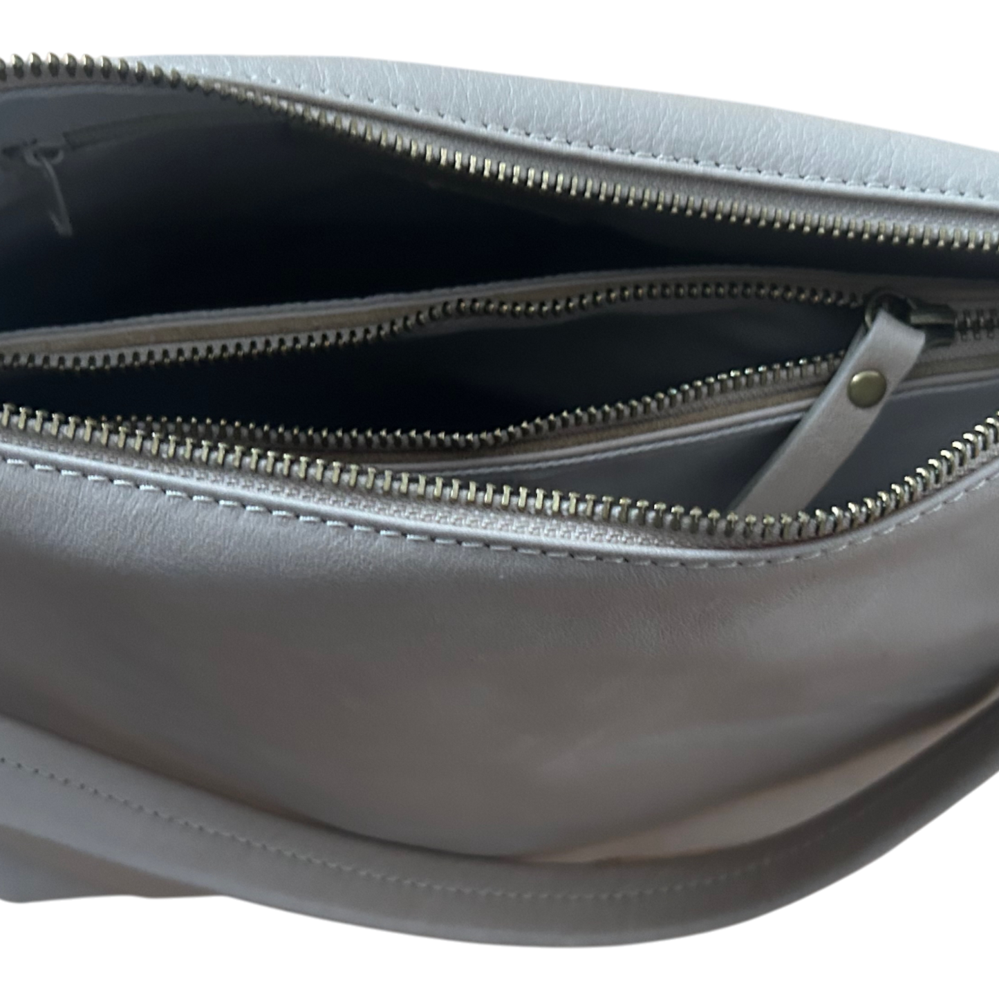 Pelletteria Veneta Tasche Damen Handtasche Echtleder Beige Italien Crossbody Elegant