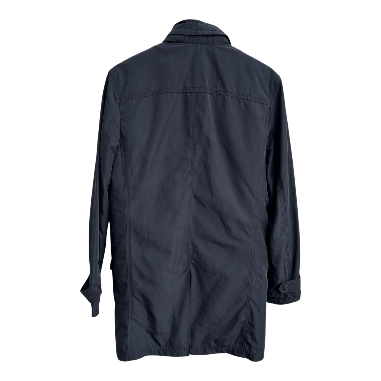 Angelo Litrico Herren Funktionsjacke Gr M Dunkelblau 2in1 Weste Kapuze Elegant