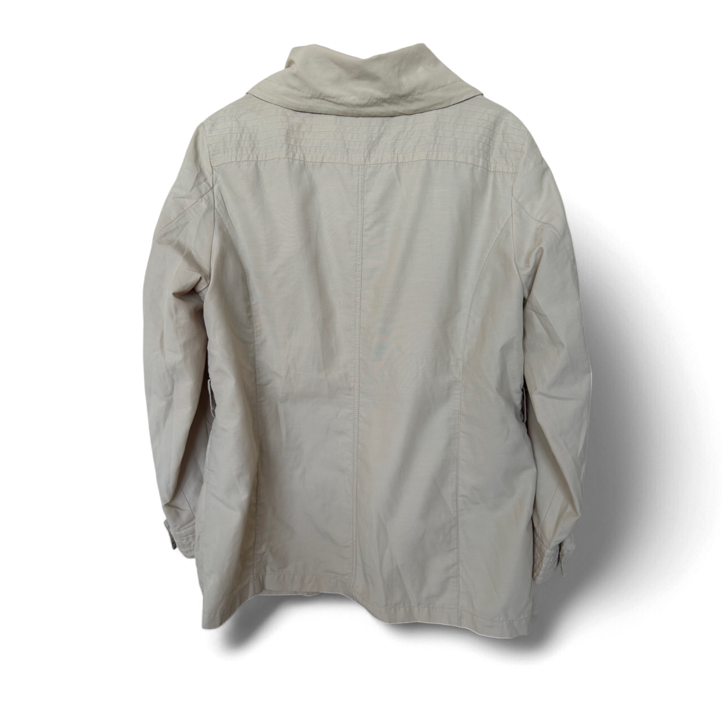 🌾 CANDA Jacke Damen Gr. 48 Beige – Taschen & Kapuze 🧵
