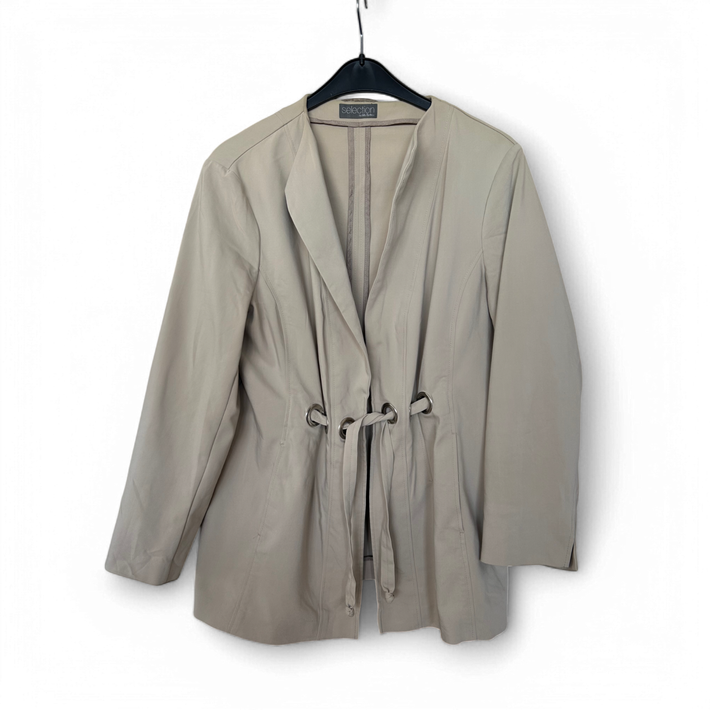 🌸 Selection by Ulla Popken Jacke Gr. 48 – Beige & Schick 🧵