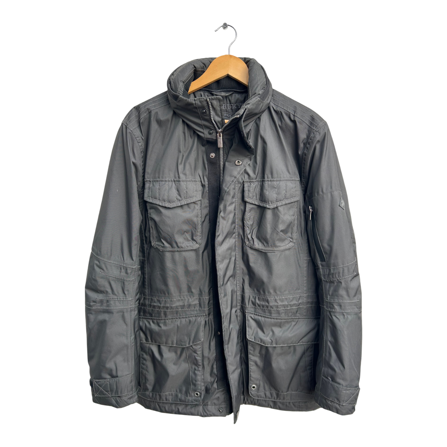 Westbury Raintex Herren Jacke Gr 50 Dunkelgrau Wasserdicht Winddicht Warm Atmungsaktiv