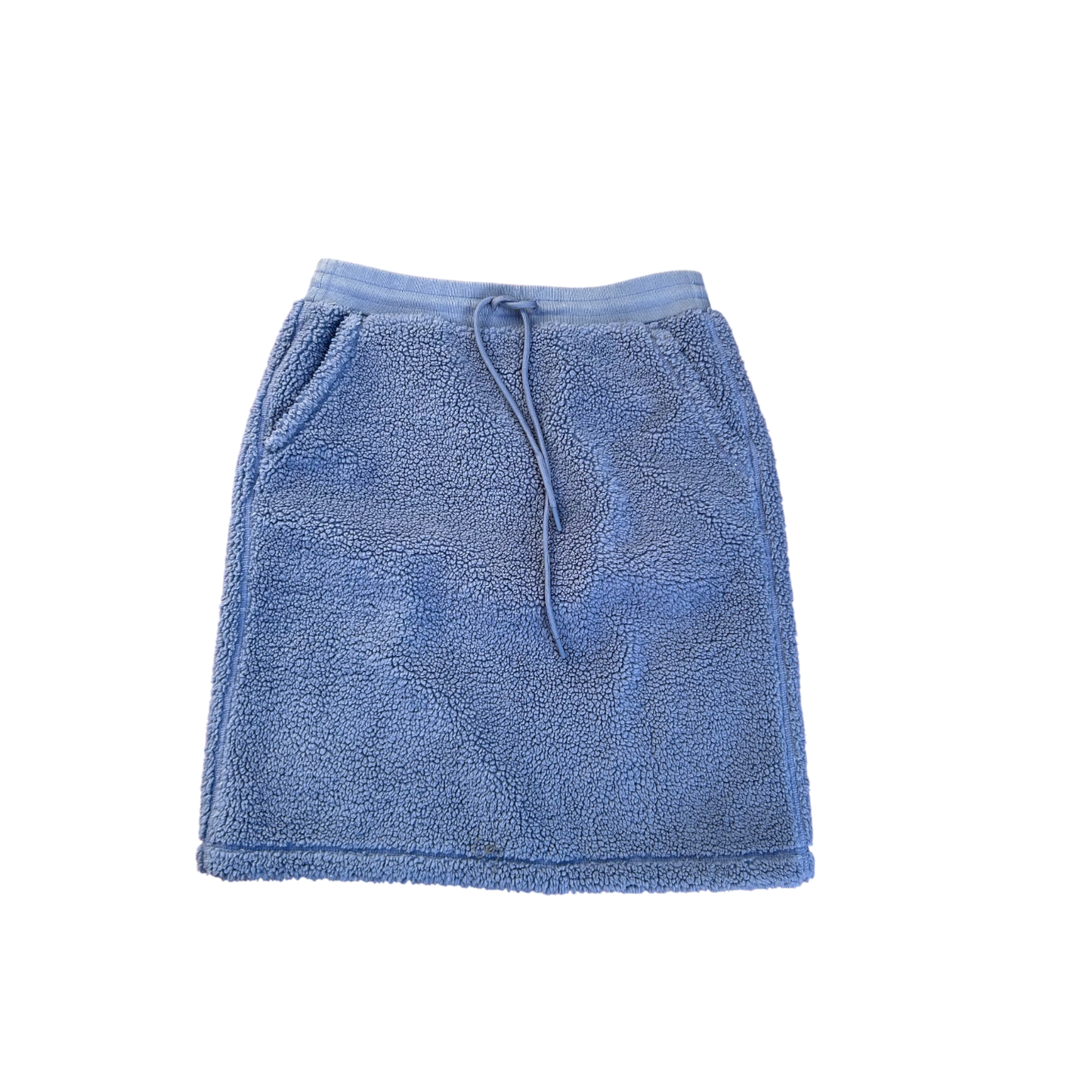 Teddy Rock Damen Gr 40 Blau Flauschig Warm Kuschelig Winter Casual Street Style