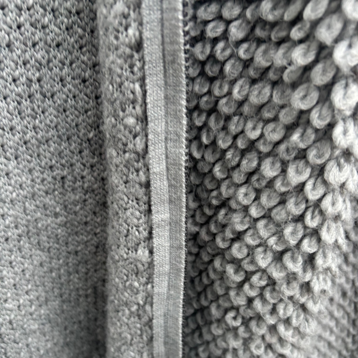 edc Strickjacke Damen Gr S Grau Flauschig Zopfmuster Reißverschluss Wolle Alpaka