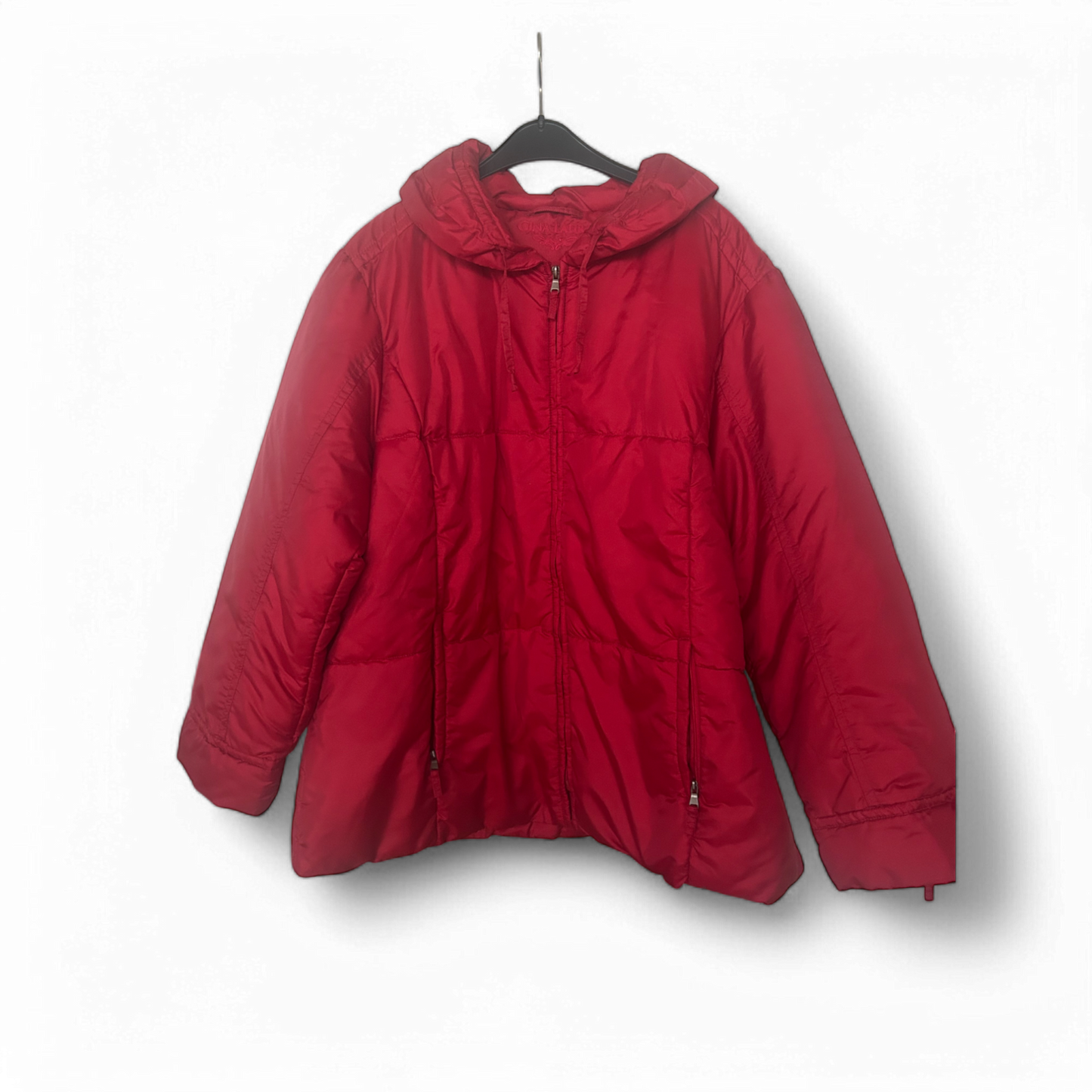 🔴 Gina Laura Jacke Damen – Rot – XL/XXL – Steppoptik 🔴