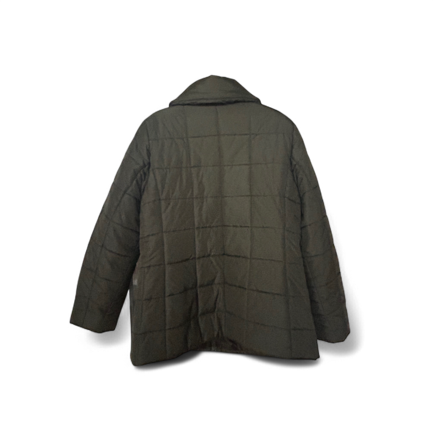 🫒 H&M Steppjacke Damen L – Oliv – Leicht & Warm 🫒