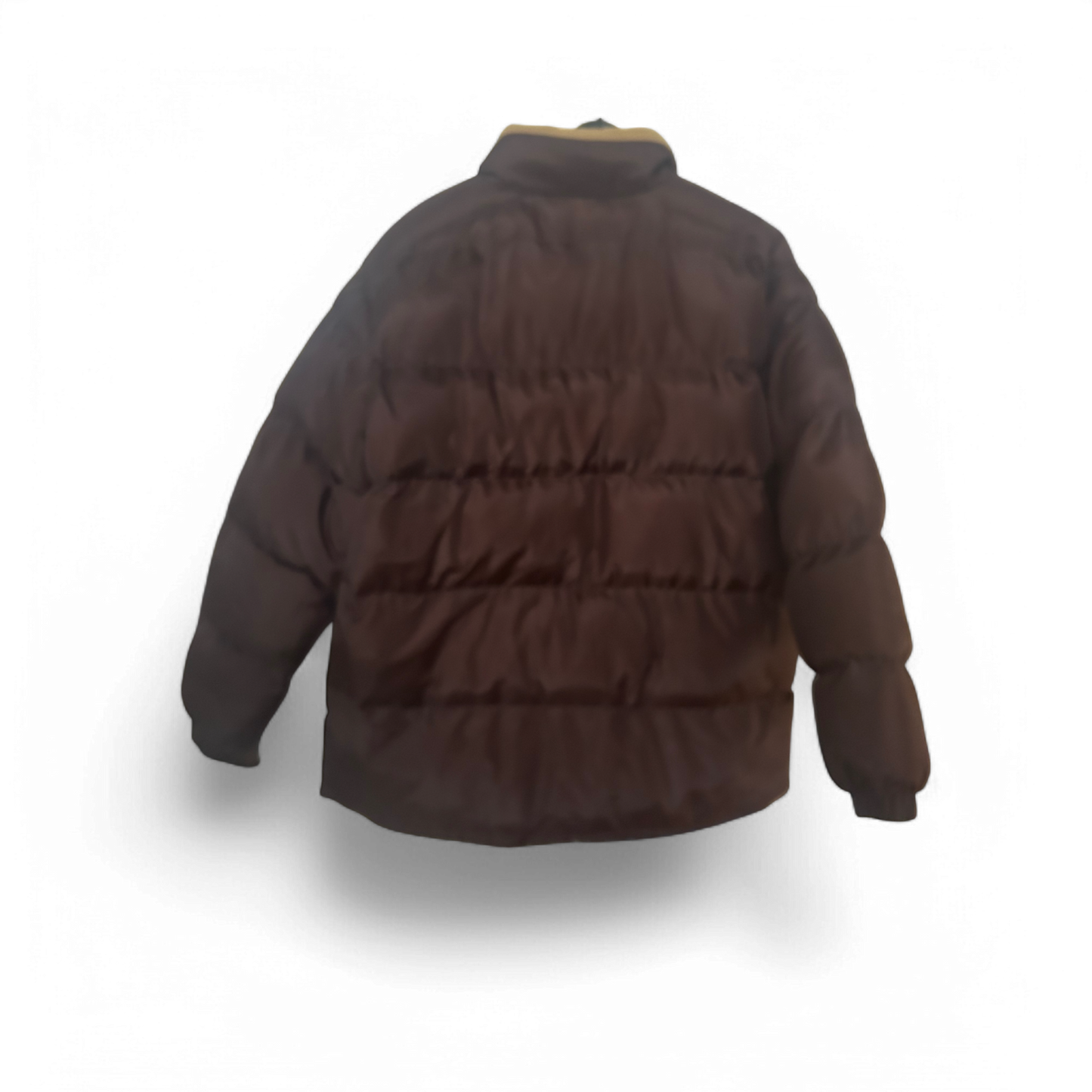 🟤 EXIGO Daunenjacke Herren M – Braun mit Teddykragen  🟤