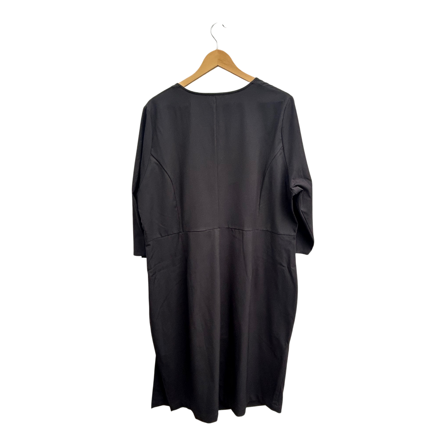 Anna Scholz for Sheego Kleid Damen Gr 50 Schwarz Elegant Stretch Festlich