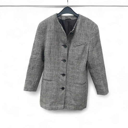 Modezentrum Berlin Damen Blazer Karo Muster Größe S Urban Heritage Vintage Look