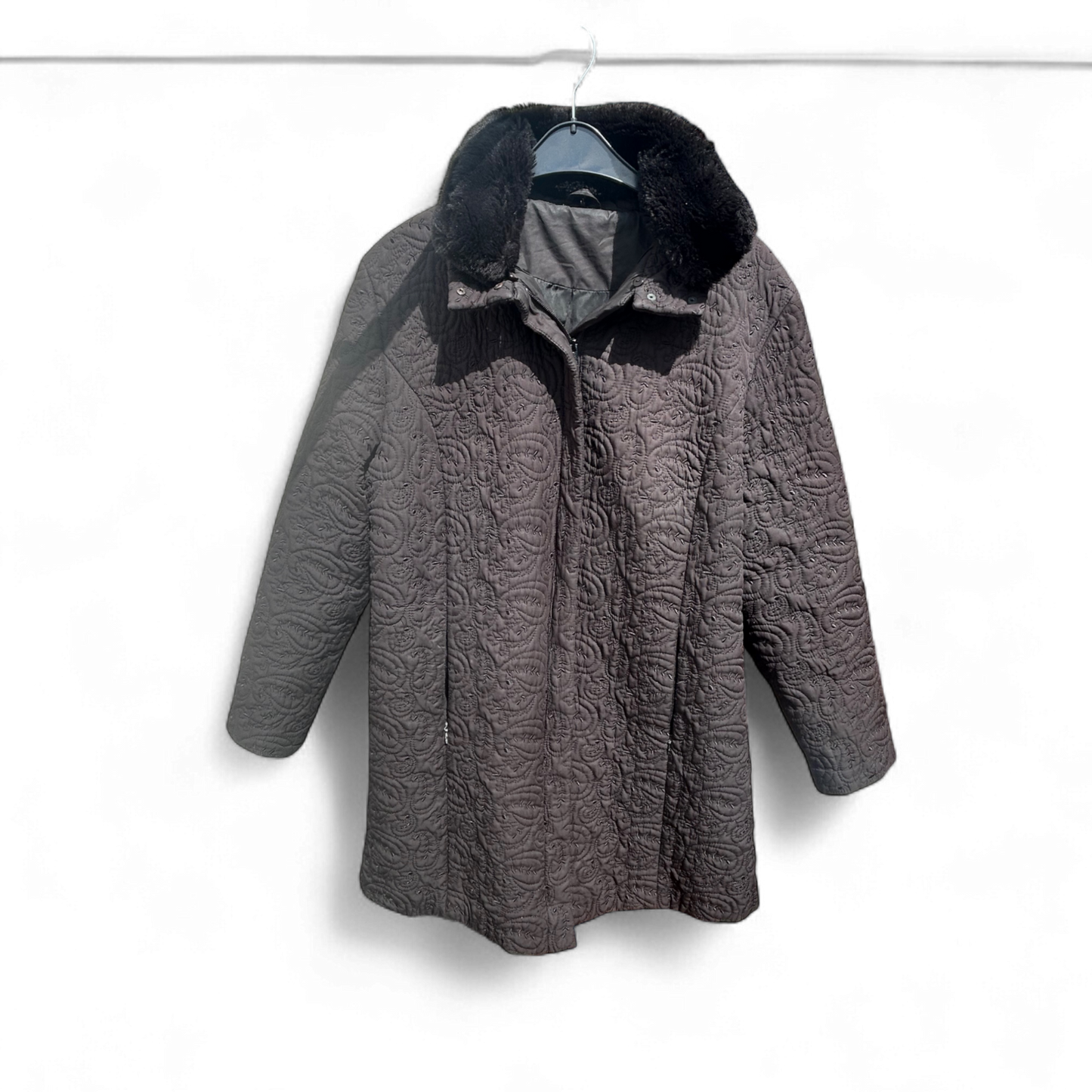 🧥 Steppjacke Damen | Schwarz | Gefüttert & Elegant | 3XL 🧥