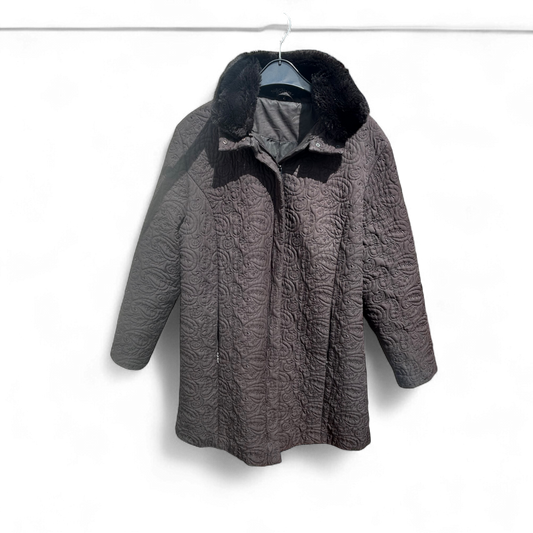 🧥 Steppjacke Damen | Schwarz | Gefüttert & Elegant | 3XL 🧥