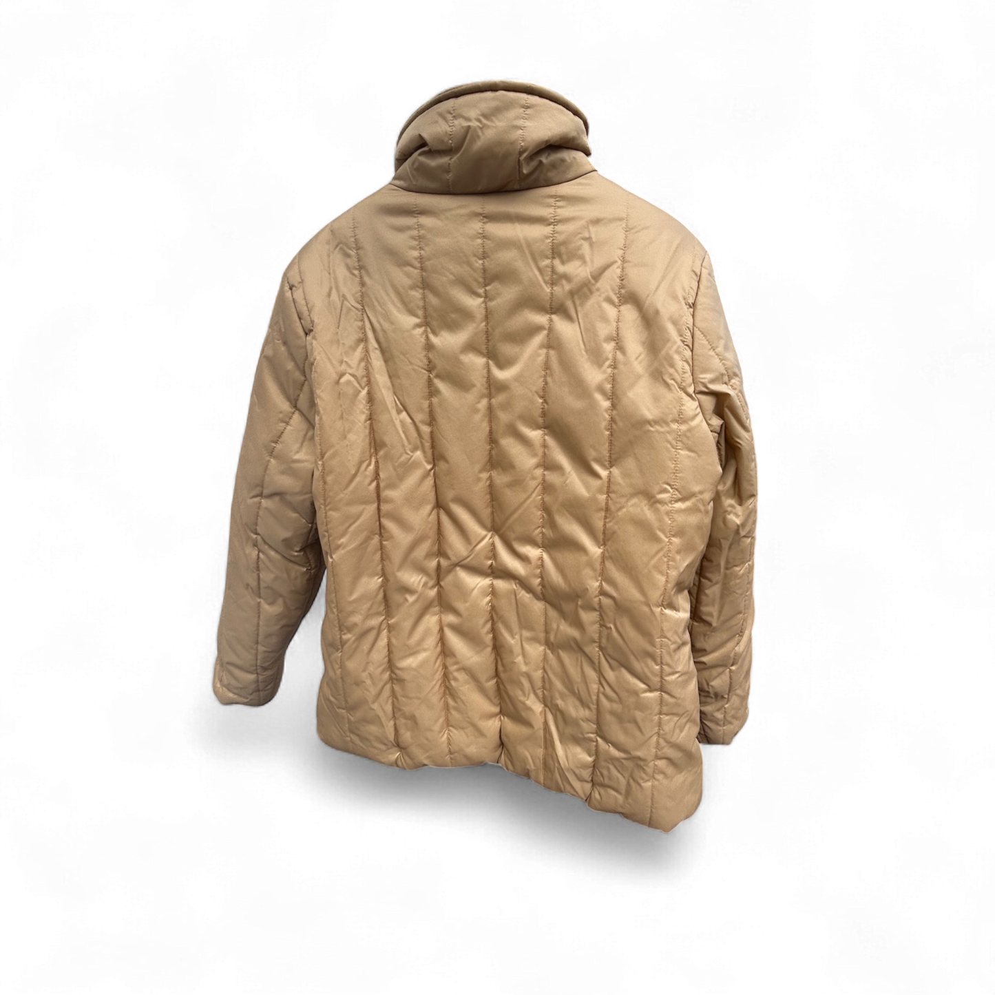 Basic Concept Jacke Damen Gr 42 Beige Übergangsjacke Klassisch Warm Top Zustand