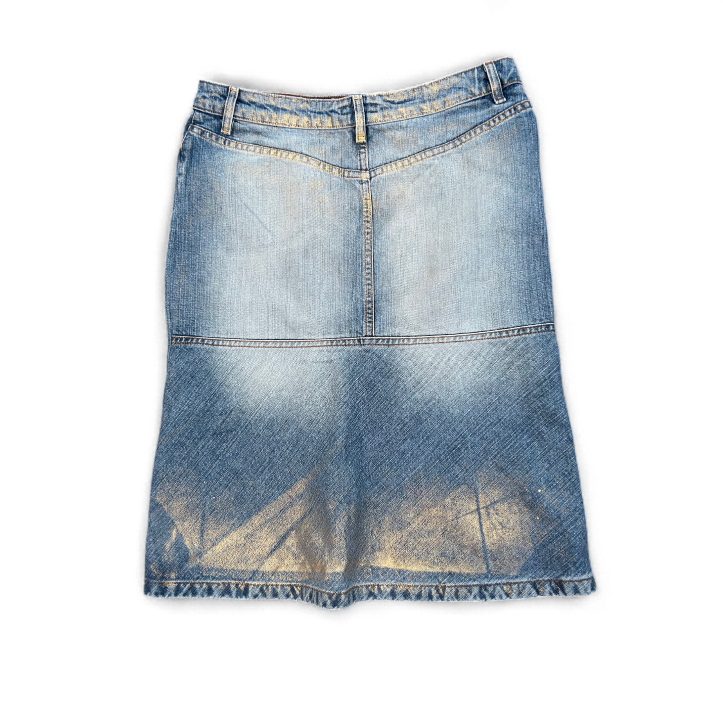 🧵 Escada Jeansrock Damen 38 – Made in Italy – Baumwolle