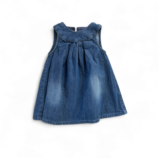 🌸 H&M Jeanskleid Baby Gr. 86 – Weicher Denimlook 🌸