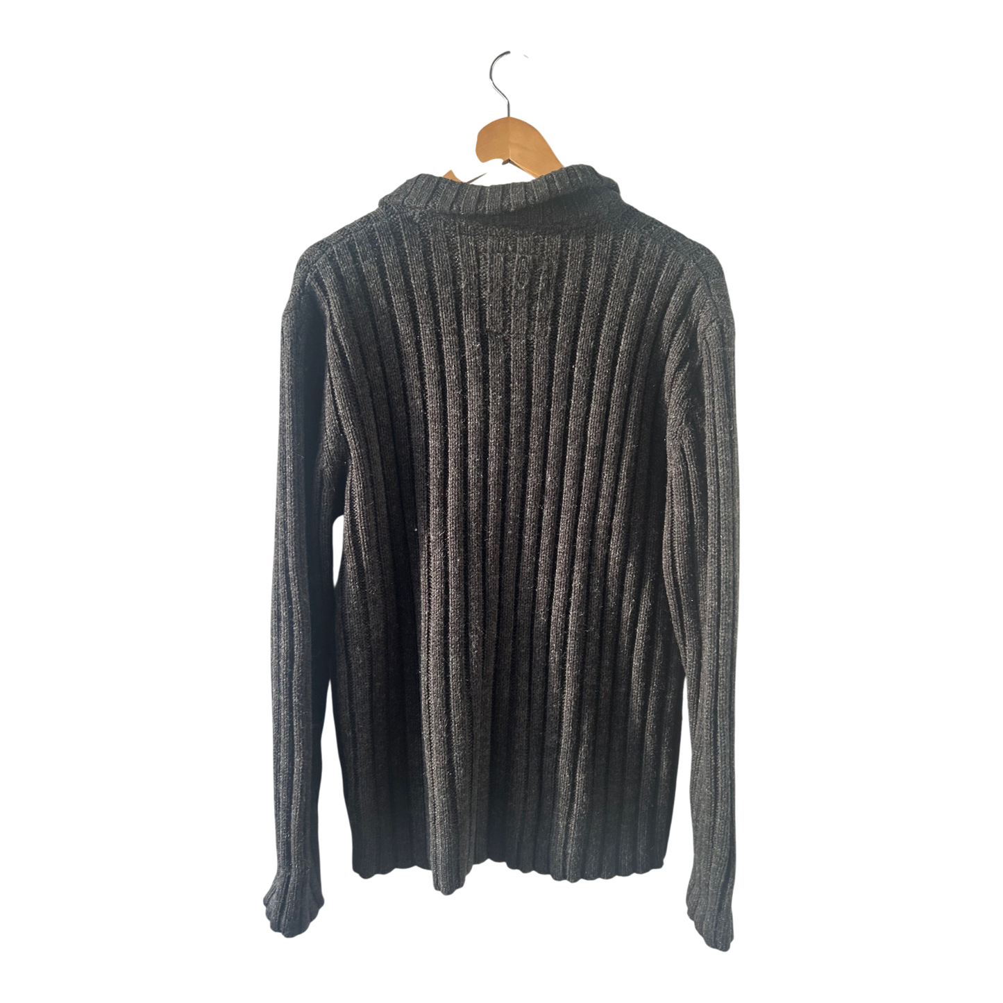 Angelo Litrico Pullover Herren Zopfmuster Strick Grau XL Warm Winter Zeitlos Modern