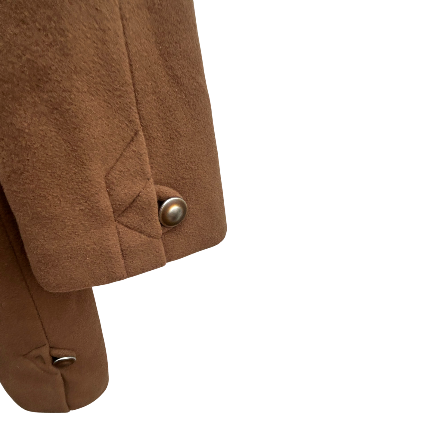 Damen Wollmantel Braun Gr 38 Schurwolle Kaschmir Vintage Wintermantel Elegant