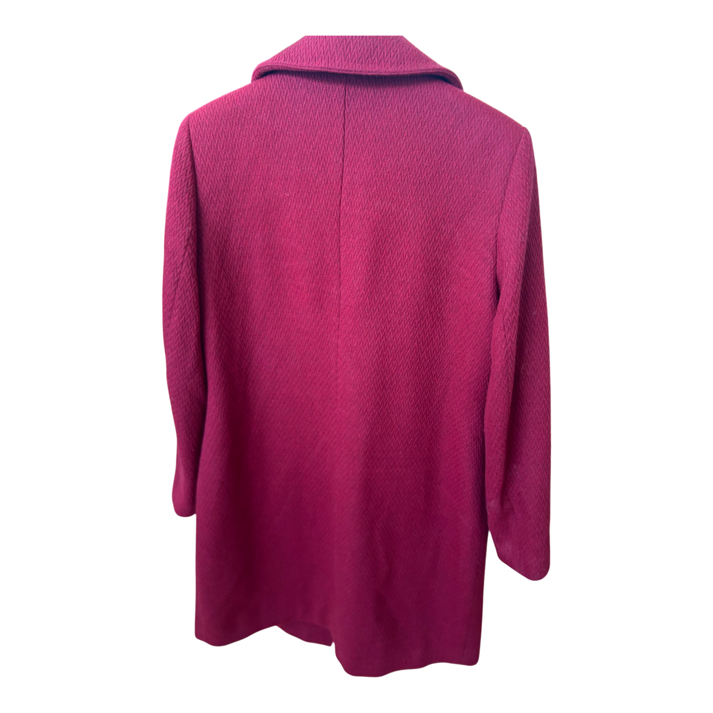 Rick Cardona Mantel Damen Gr 40 Rot – Wollmix – Klassischer Blazerstil