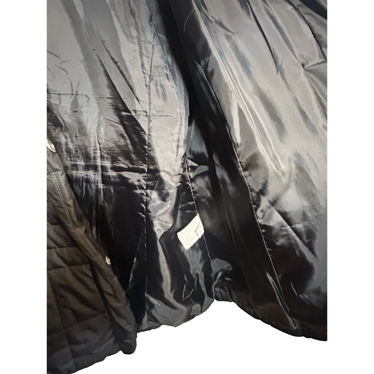 Taifun Jacke Damen Gr 46 Schwarz Steppjacke Warm Übergangsjacke Reißverschluss Neu