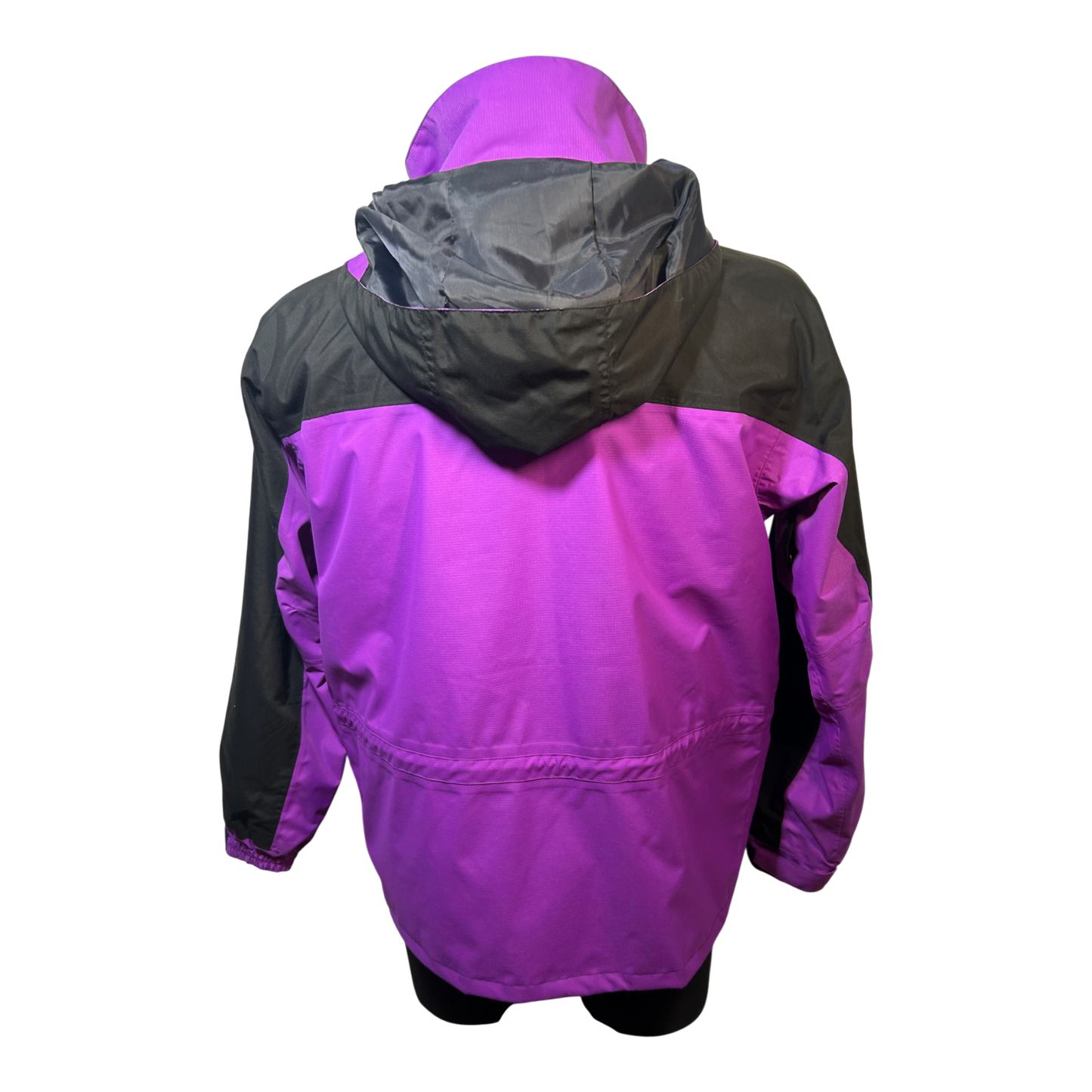 NEU AiiKo Outdoorjacke Violett 2in1 Gr M  Fleece Kapuze Nepal Unisex